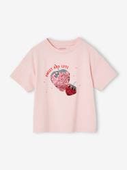 Girls-Tops-T-Shirts-Animal print T-shirt for girls