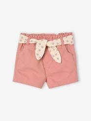Baby-Paperbag Shorts with Belt for Babies 