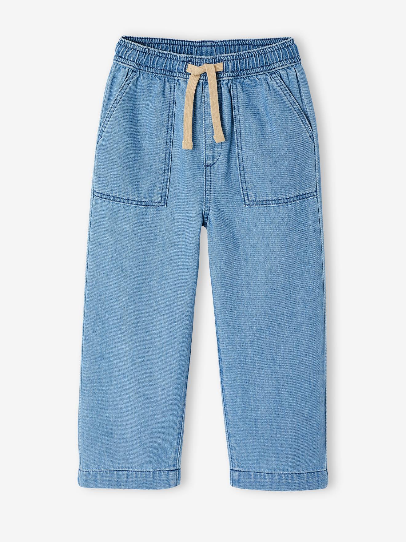 Loose-Fitting Straight Leg Jeans for Girls