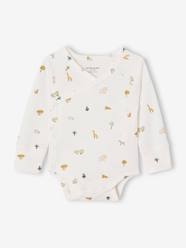 Baby-Bodysuits & Sleepsuits-Jungle print bodysuits