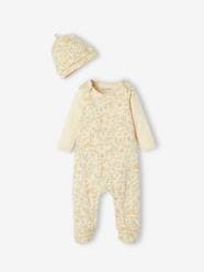 Baby-Outfits-Newborn gift set: bodysuit + dungarees + hat