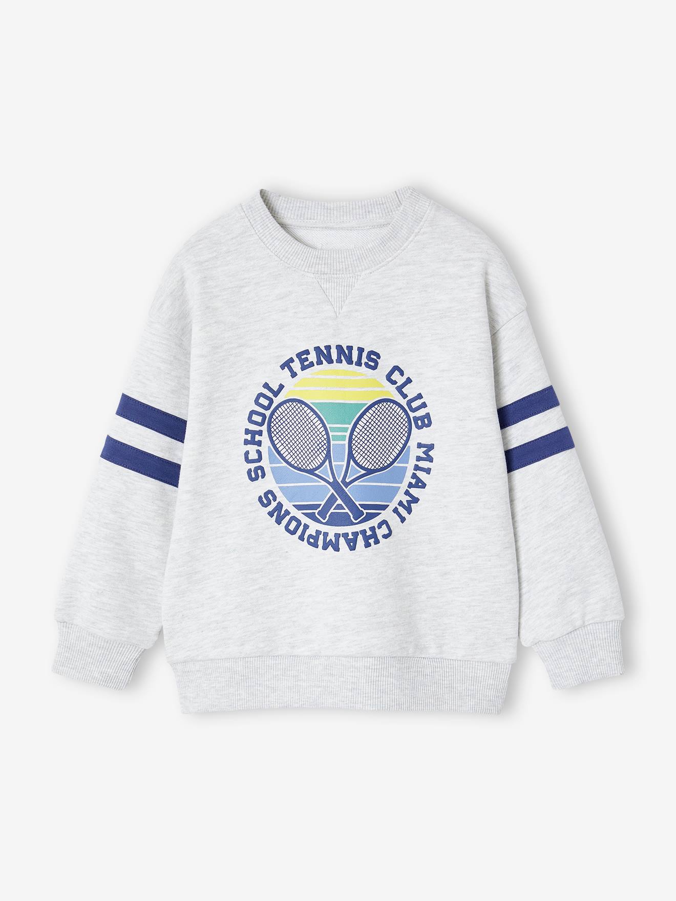 Tennis Club boys' sweatshirt marl