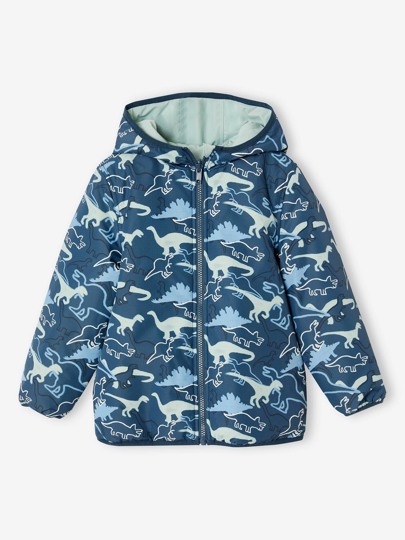 Reversible lightweight puffer jacket