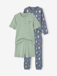 Boys-Nightwear-Pack of 2 Happy Pyjamas for Boys