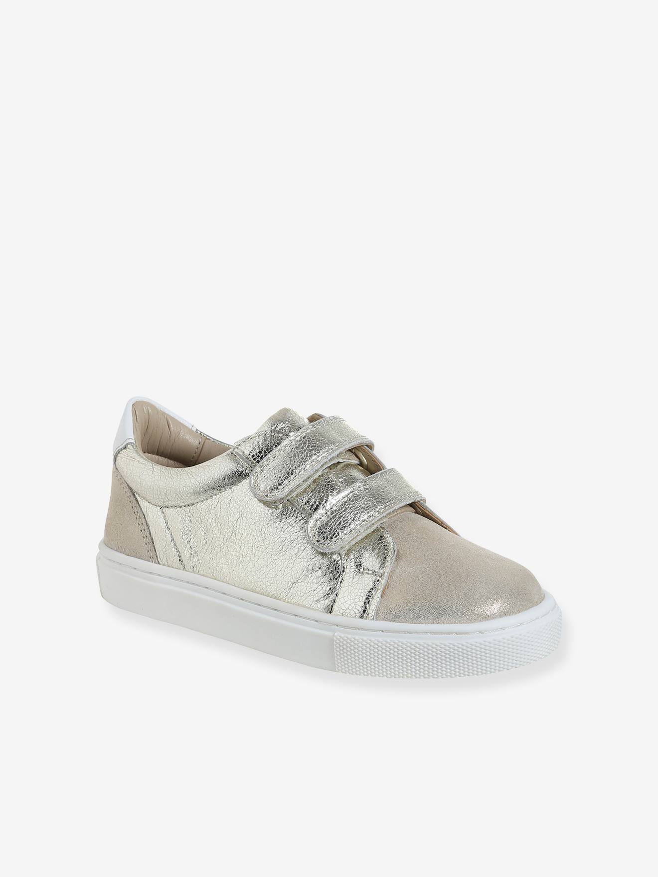 Leather Hook-&-Loop Trainers for Children - 3