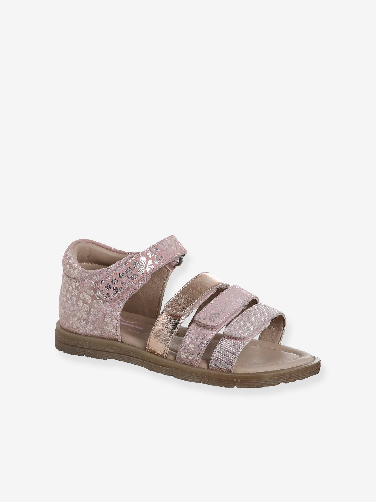 Leather Sandals with Closed Heel for Children