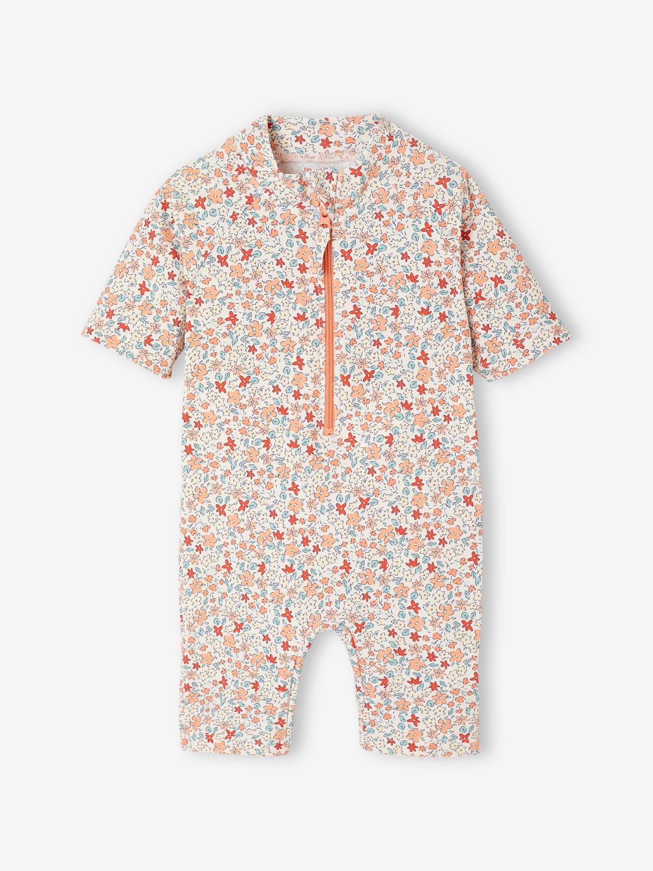 UV-Protection Swimsuit with Integrated Nappy