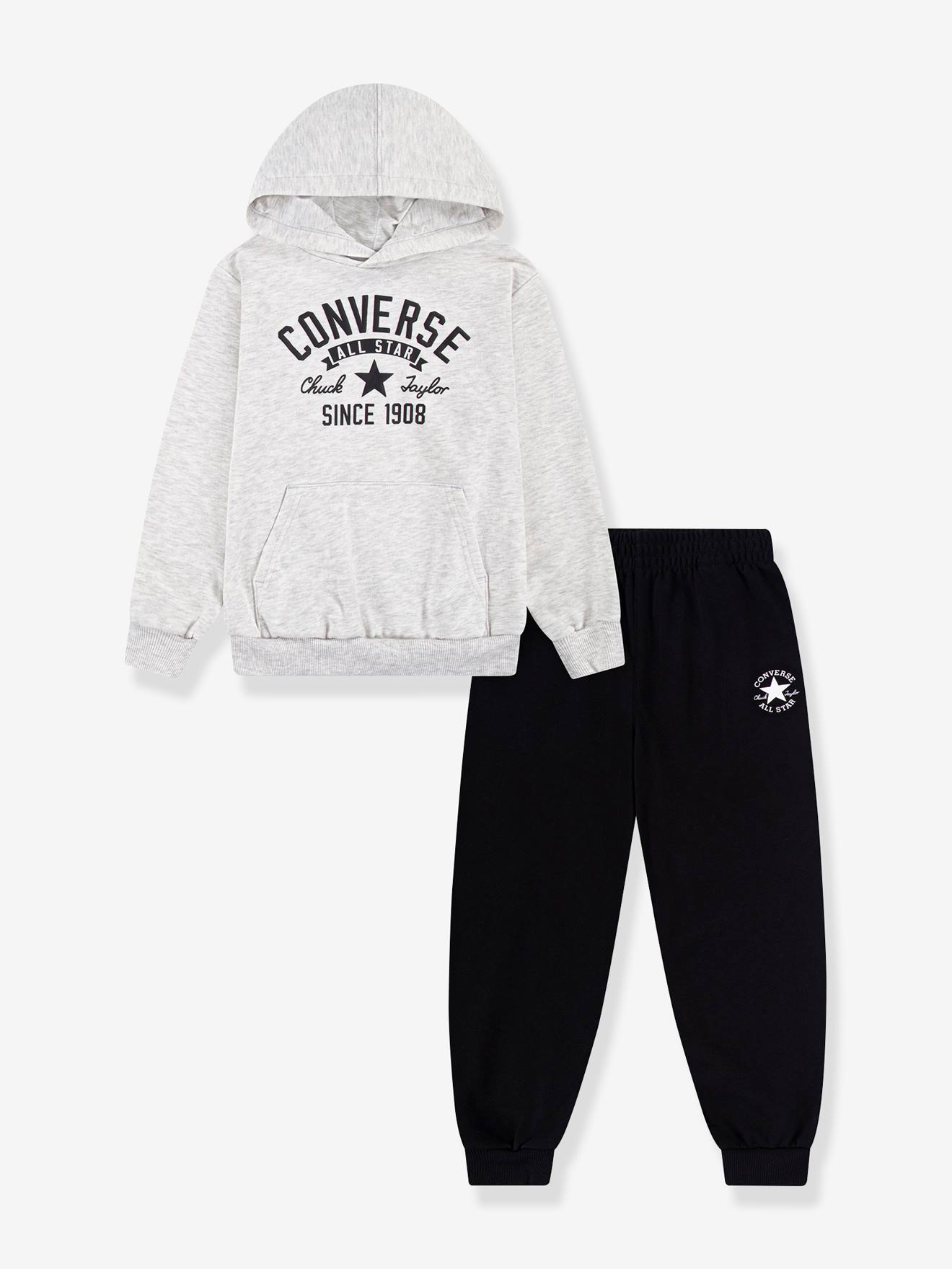 Retro Remix Jogger CONVERSE hooded sweatshirt and joggers set