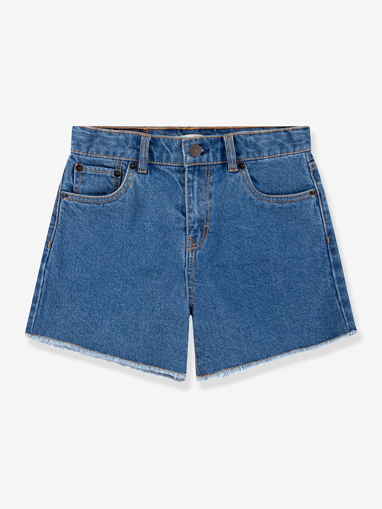 Denim shorts LEVI'S® girl brut denim