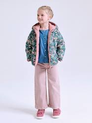 Girls-Coats & Jackets-Reversible Lightweight Jacket for Girls