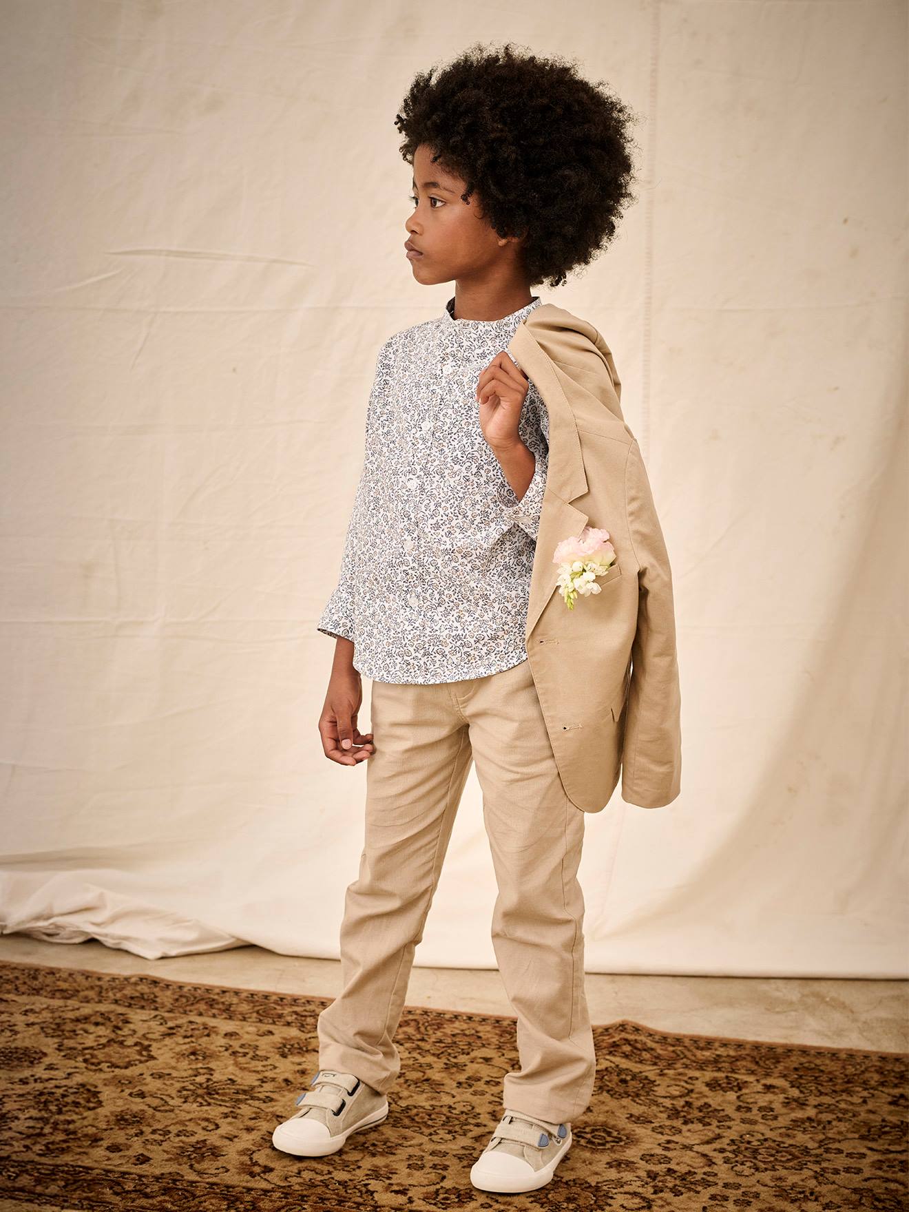 Cotton Linen Chino Trousers