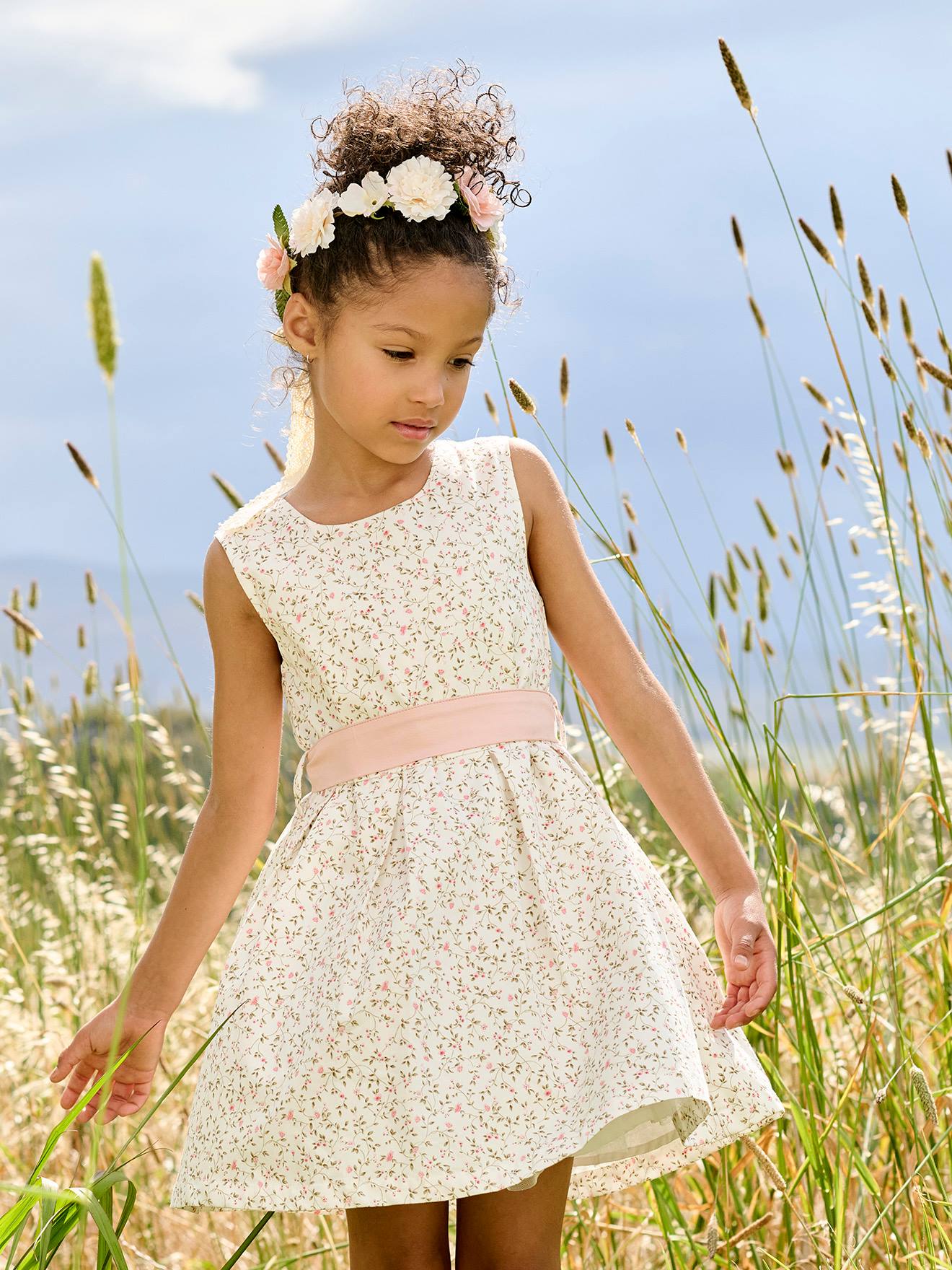 Occasion Wear Dress with Floral Print
