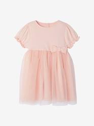 -Occasion Wear Dress in Tulle & Glitter, for Babies