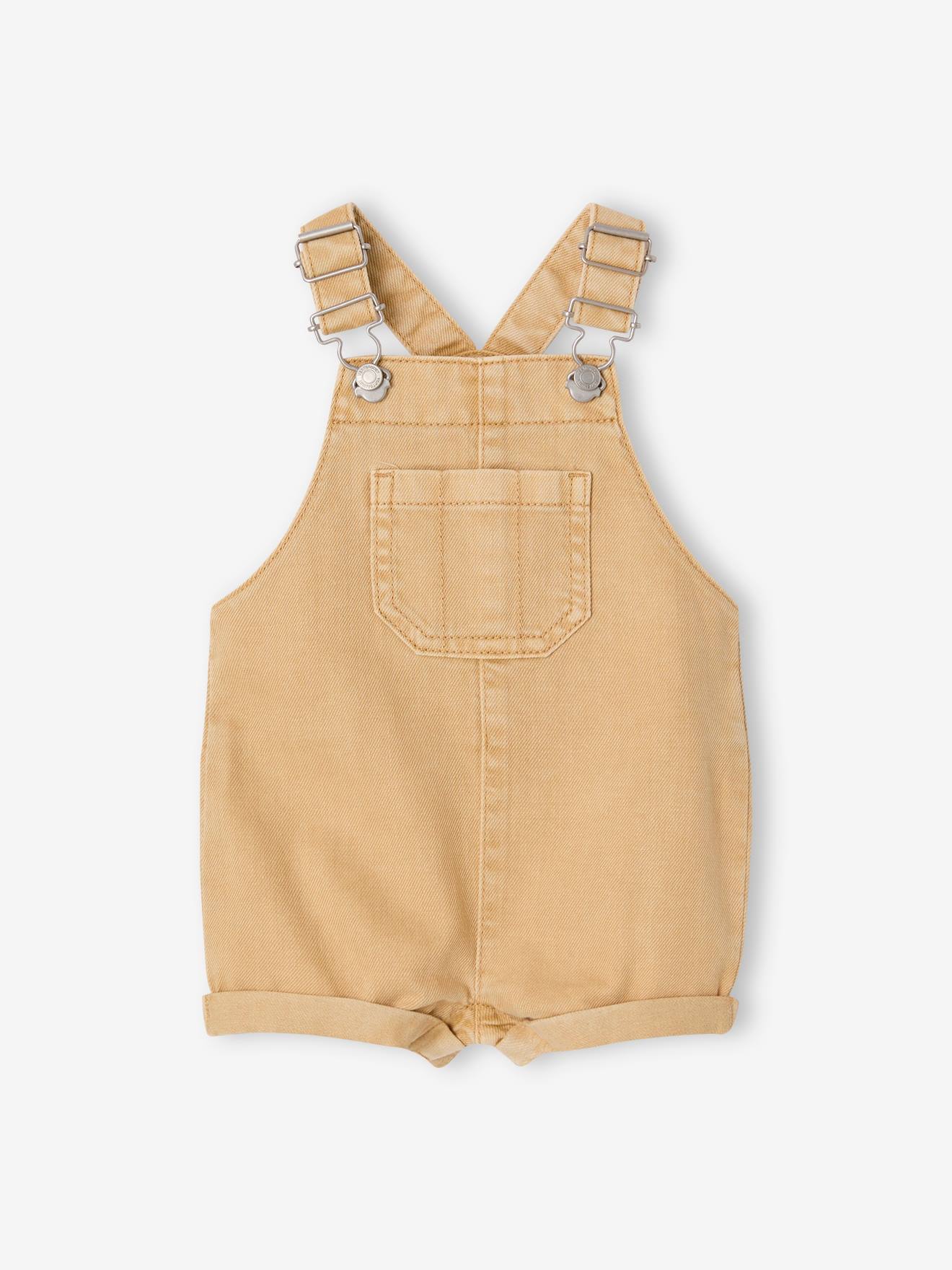 Dungaree Shorts with Adjustable Straps