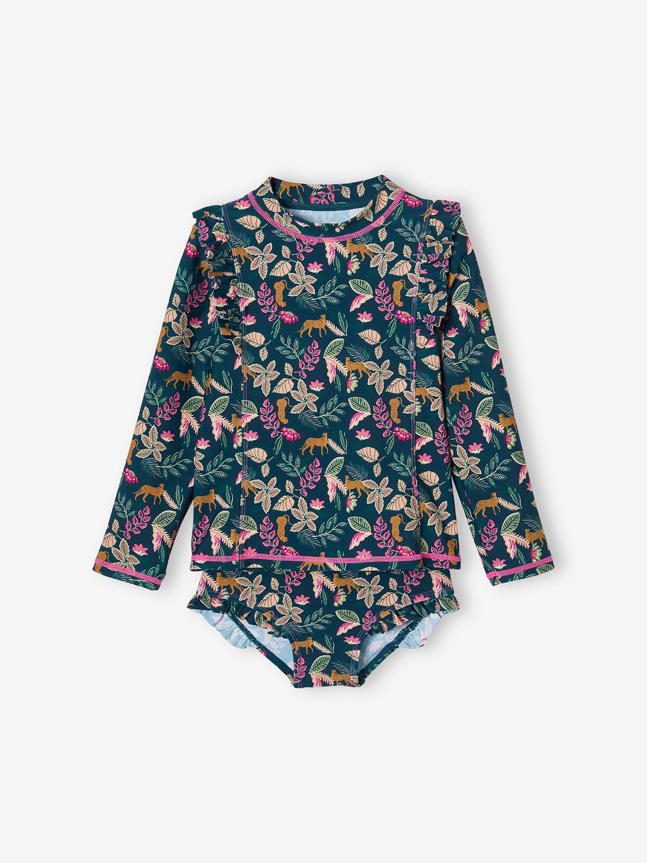 2-Piece UV-Protective Swimsuit