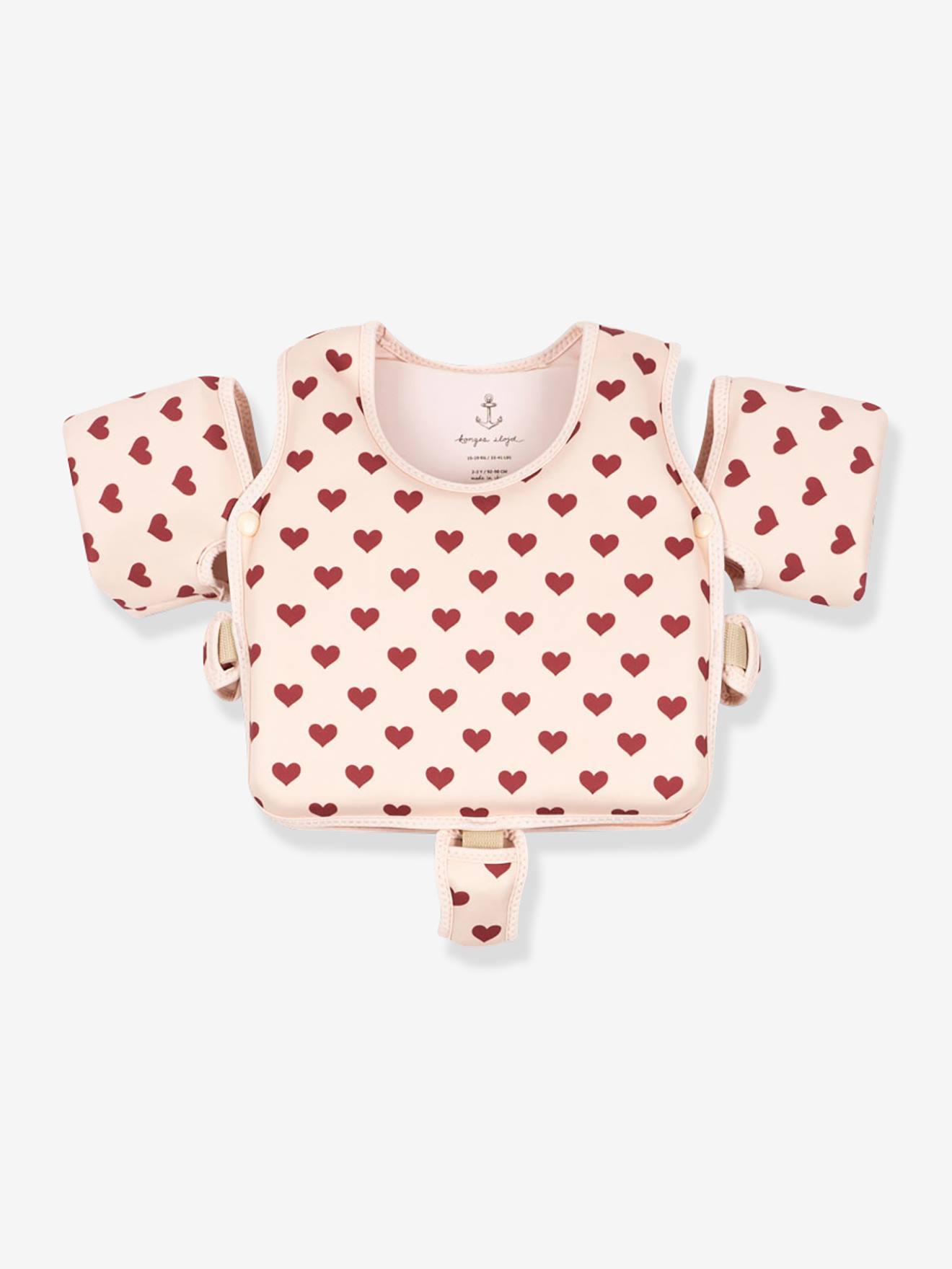 Swim Vest with Heart Armbands