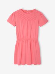 Macrame detail dress for girls