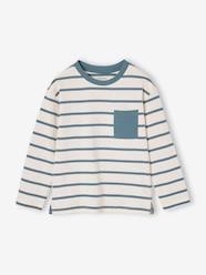 Boys-Tops- Striped Long Sleeve T-Shirt for Boys
