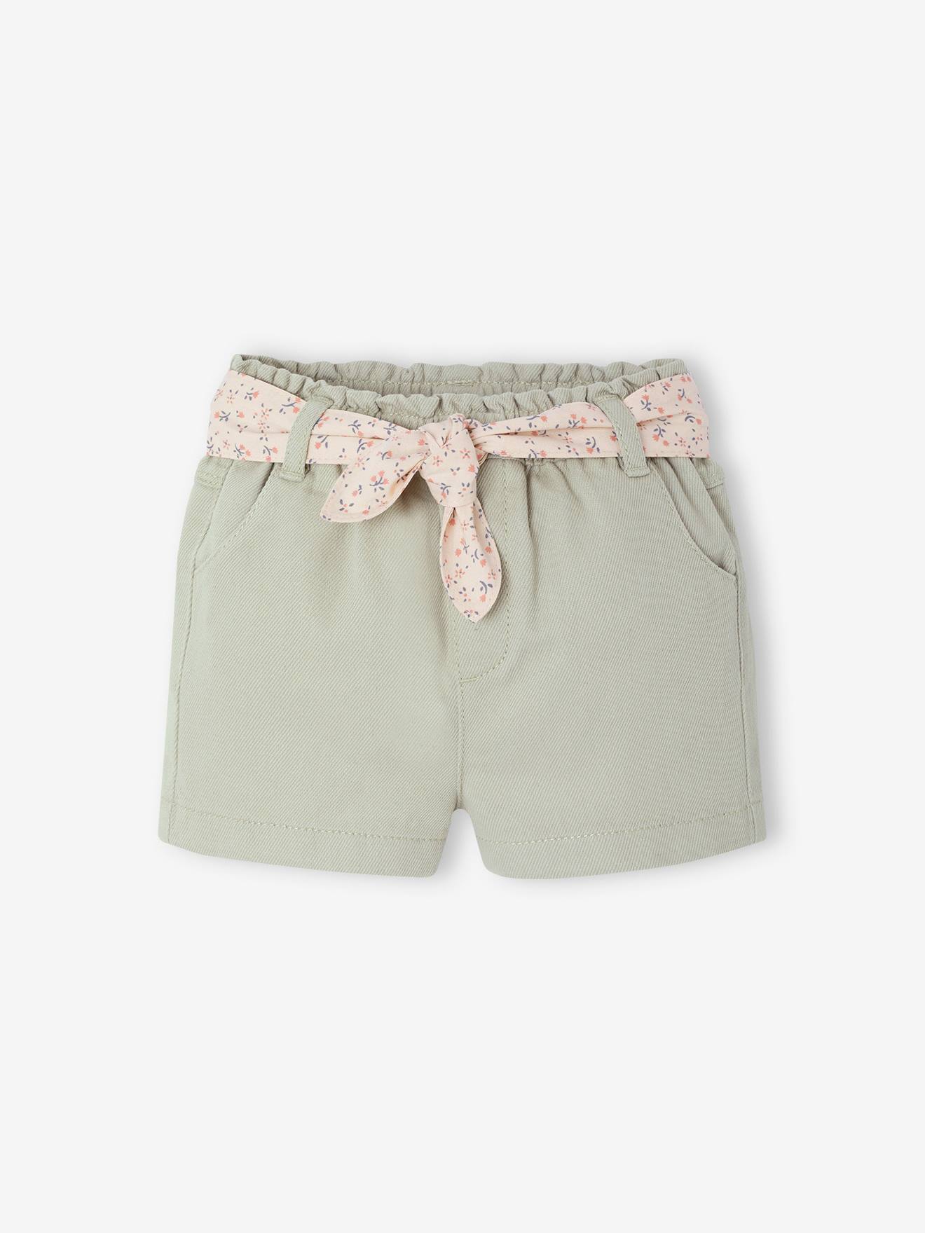 Paperbag Shorts with Belt