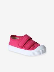-Hook-&-Loop Canvas Trainers for Babies - Made in France