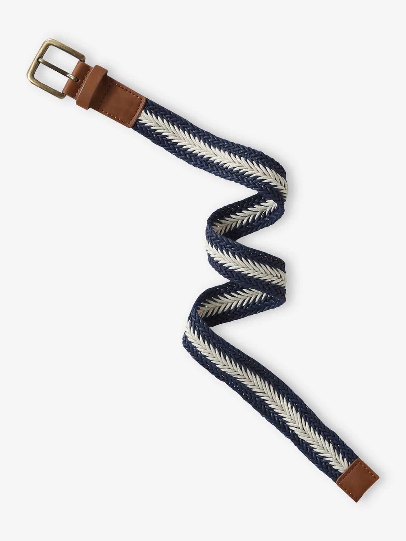 Two-Tone Braided Belt