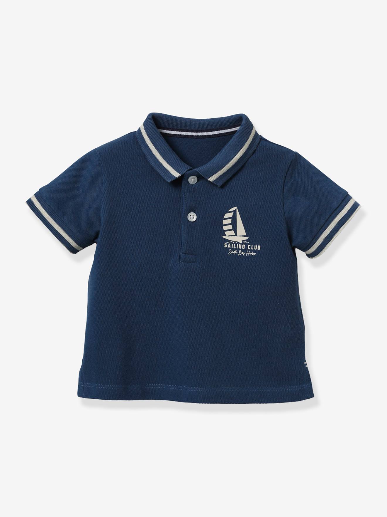 Baby polo shirt in cotton pique knit - Organic cotton CYRILLUS