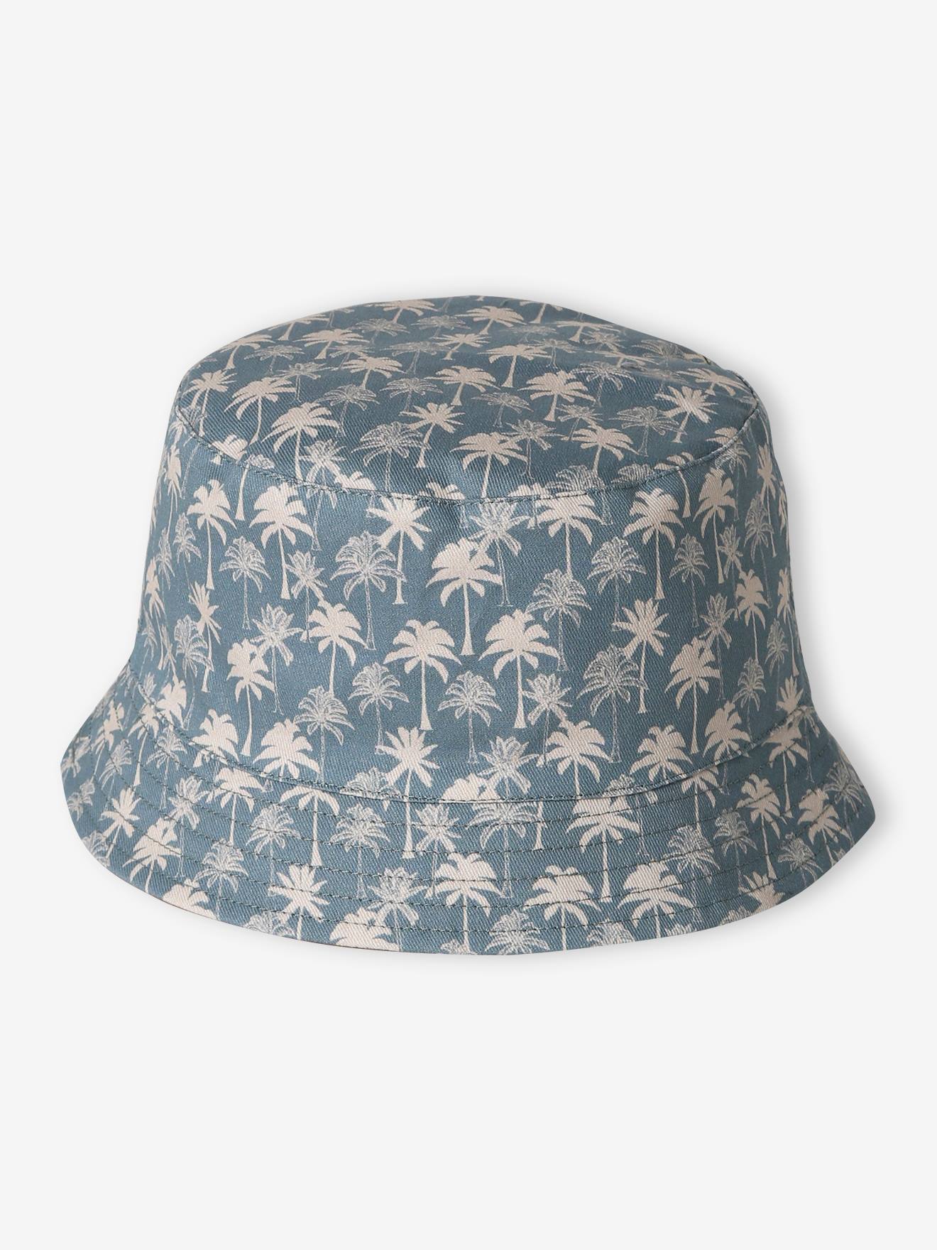 Reversible "Palm Tree" Bucket Hat