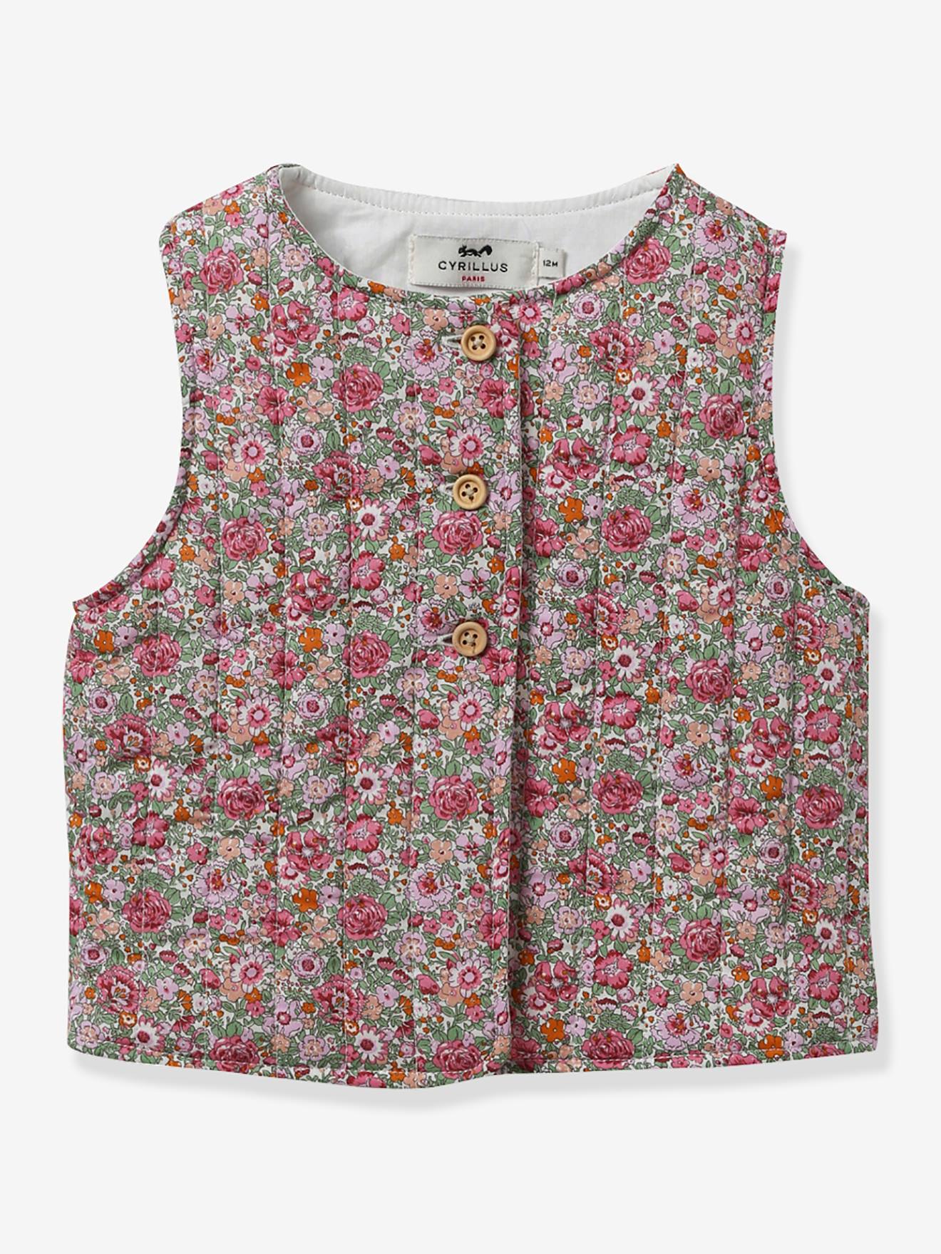 Baby CYRILLUS Liberty® fabric jacket printed