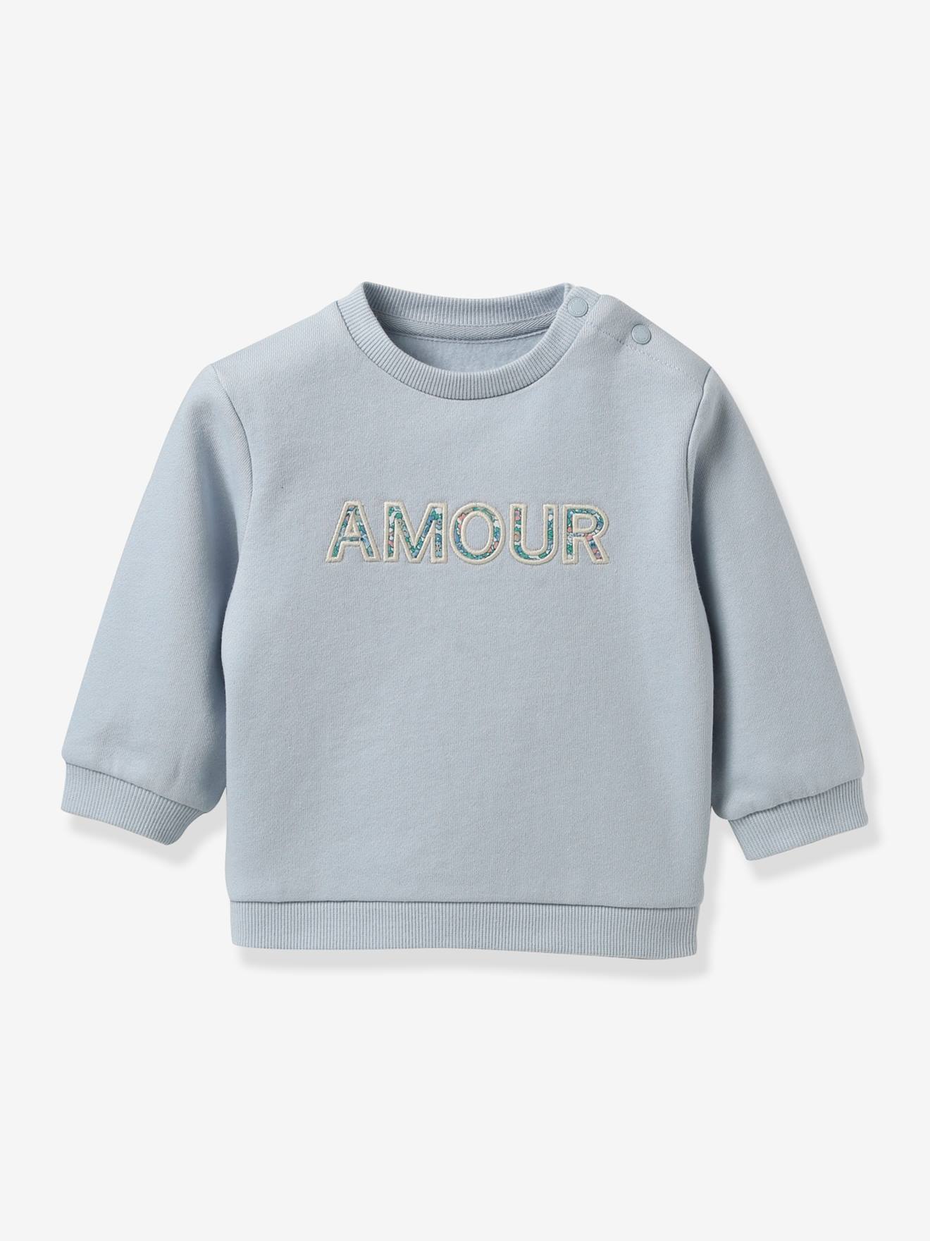Sweatshirt with Liberty® fabric letters