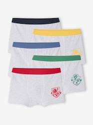 Boys-Pack of 5 HARRY POTTER® Crest Boxer Shorts