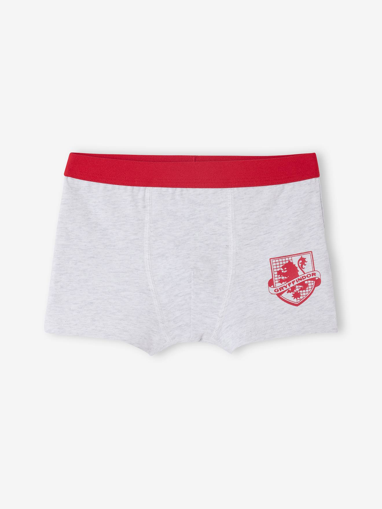 CERDÁ LIFE'S LITTLE MOMENTS 2200007437_T4M-C81, Pack Boxer Cotton Man Hogwarts Shield Harry Potter - Licenza Ufficiale Warner Bros. Uomo, Multicolor, Estándar