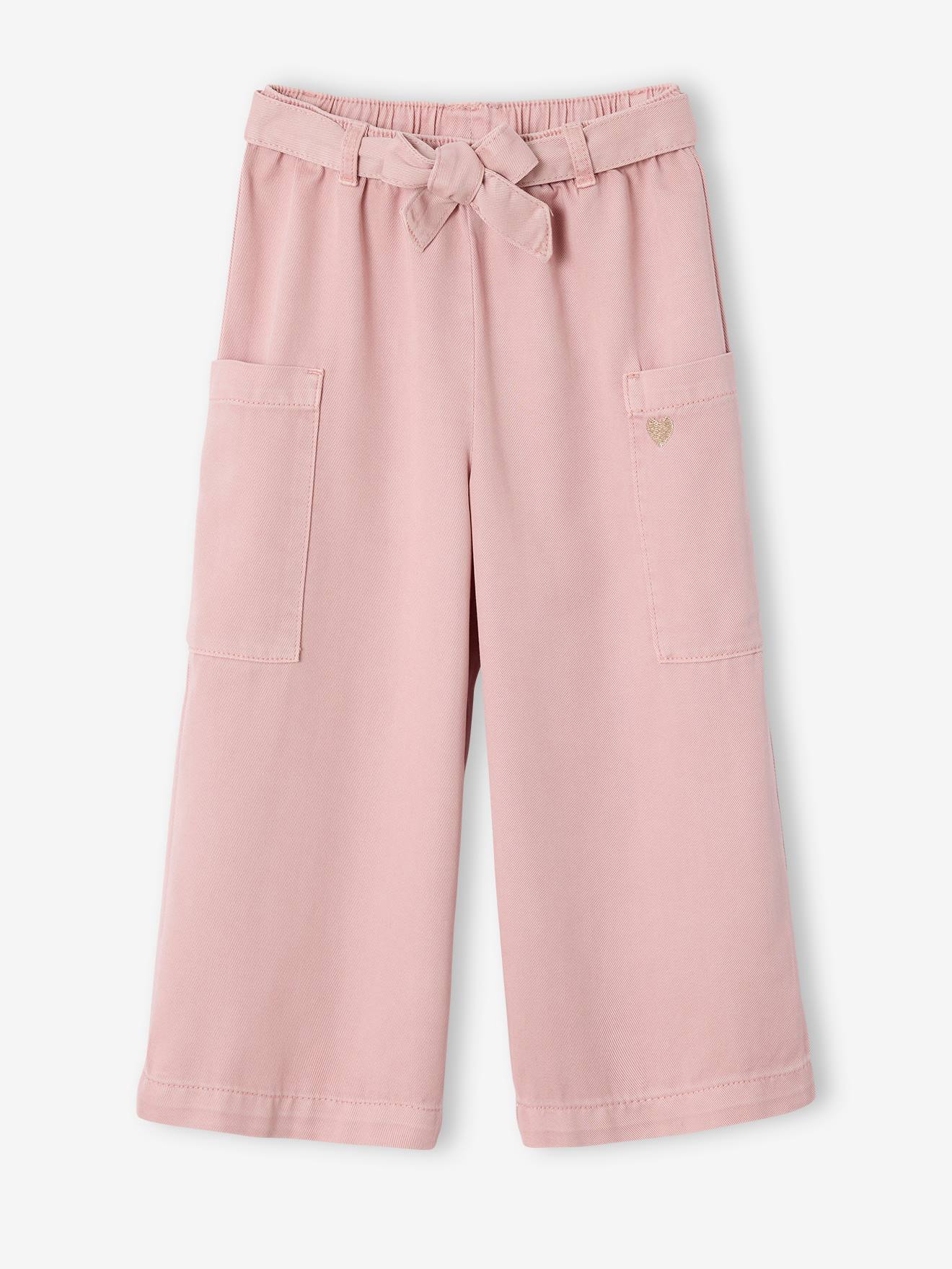 Cropped Wide-Leg Trousers in Tencel®