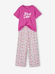 Girls-T-shirt and wide-leg trousers set for girls