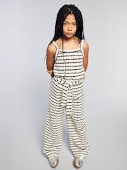 -Fancy Knitted Wide-Leg Trousers for Girls, by JONEN 