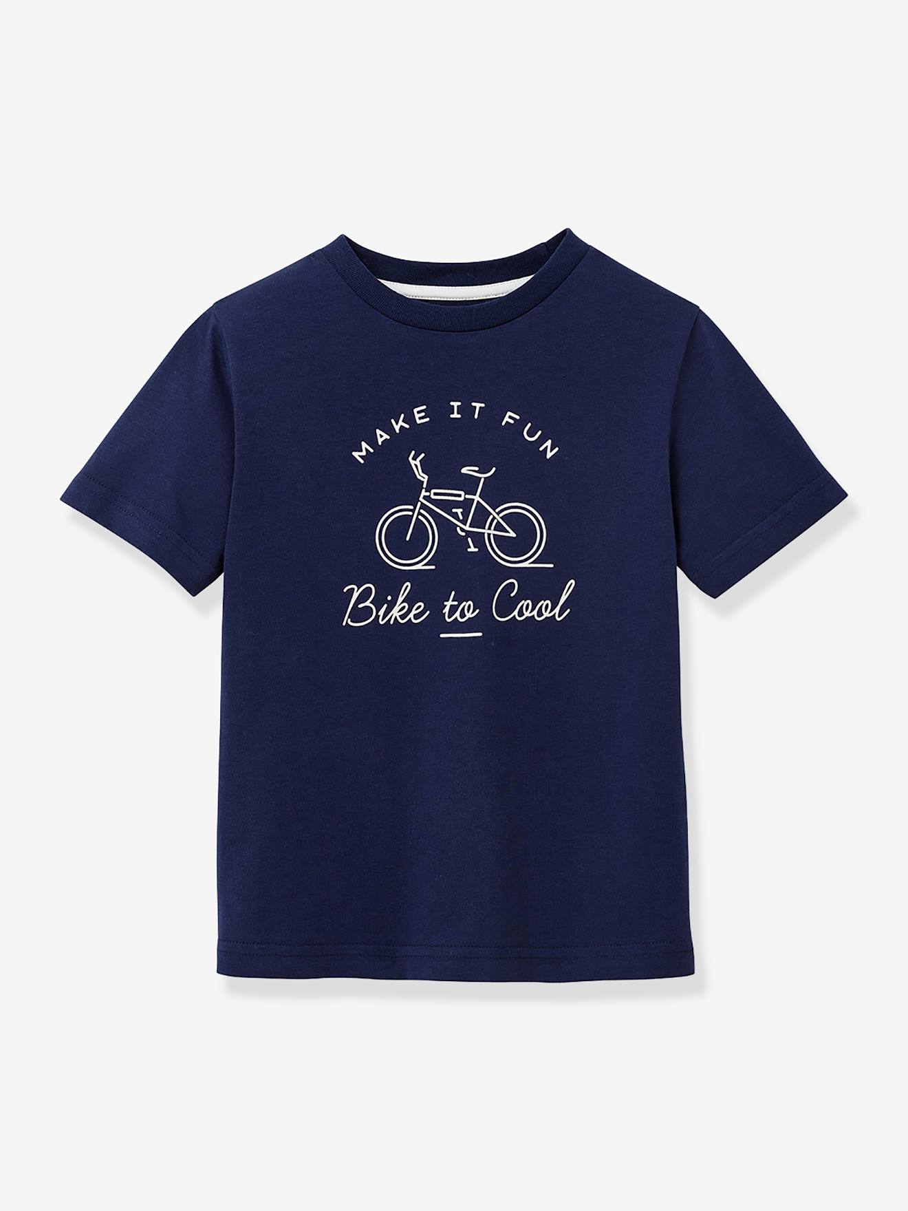 Boys' printed organic cotton T-shirt CYRILLUS