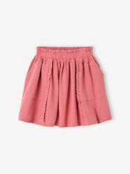 -Cotton Gauze Skirt 