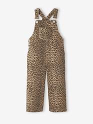 -Printed dungarees for girls 