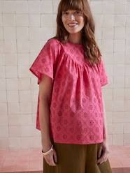 -Blouse in Broderie Anglaise for Maternity
