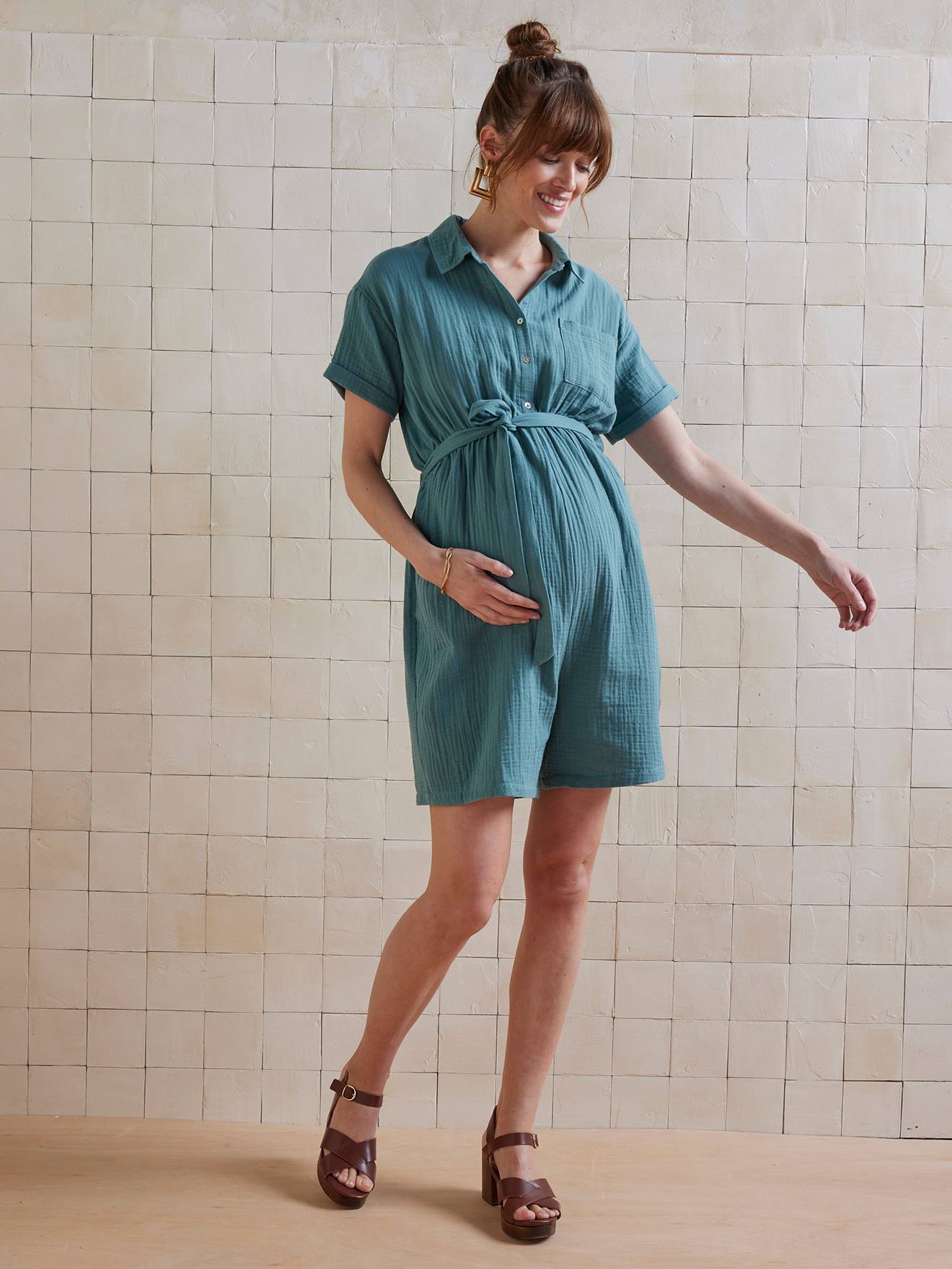 Cotton Gauze Playsuit