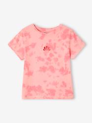 -Tie-Dye Short-Sleeved T-Shirt for Girls 