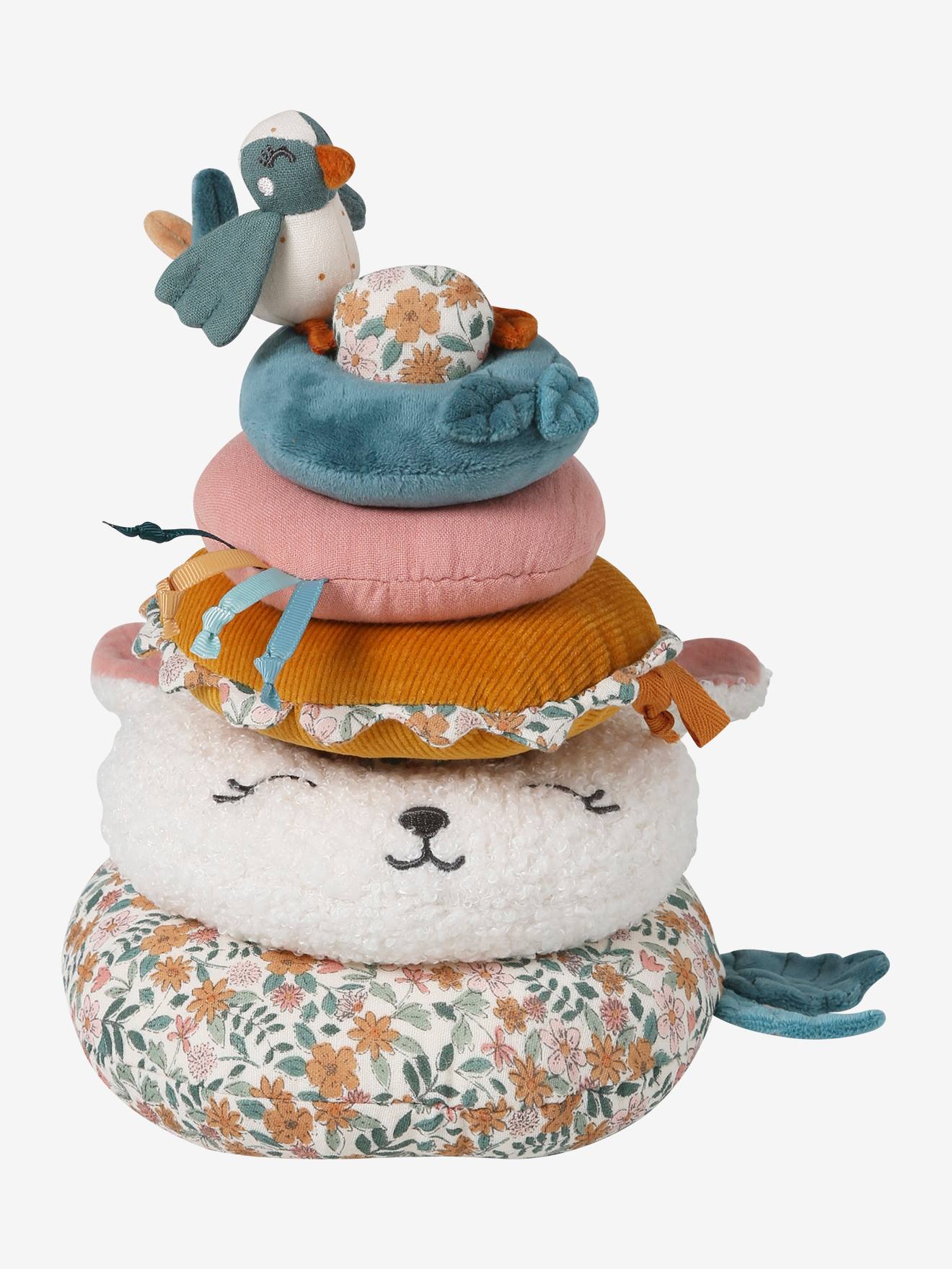 Retro Flower stacking toy