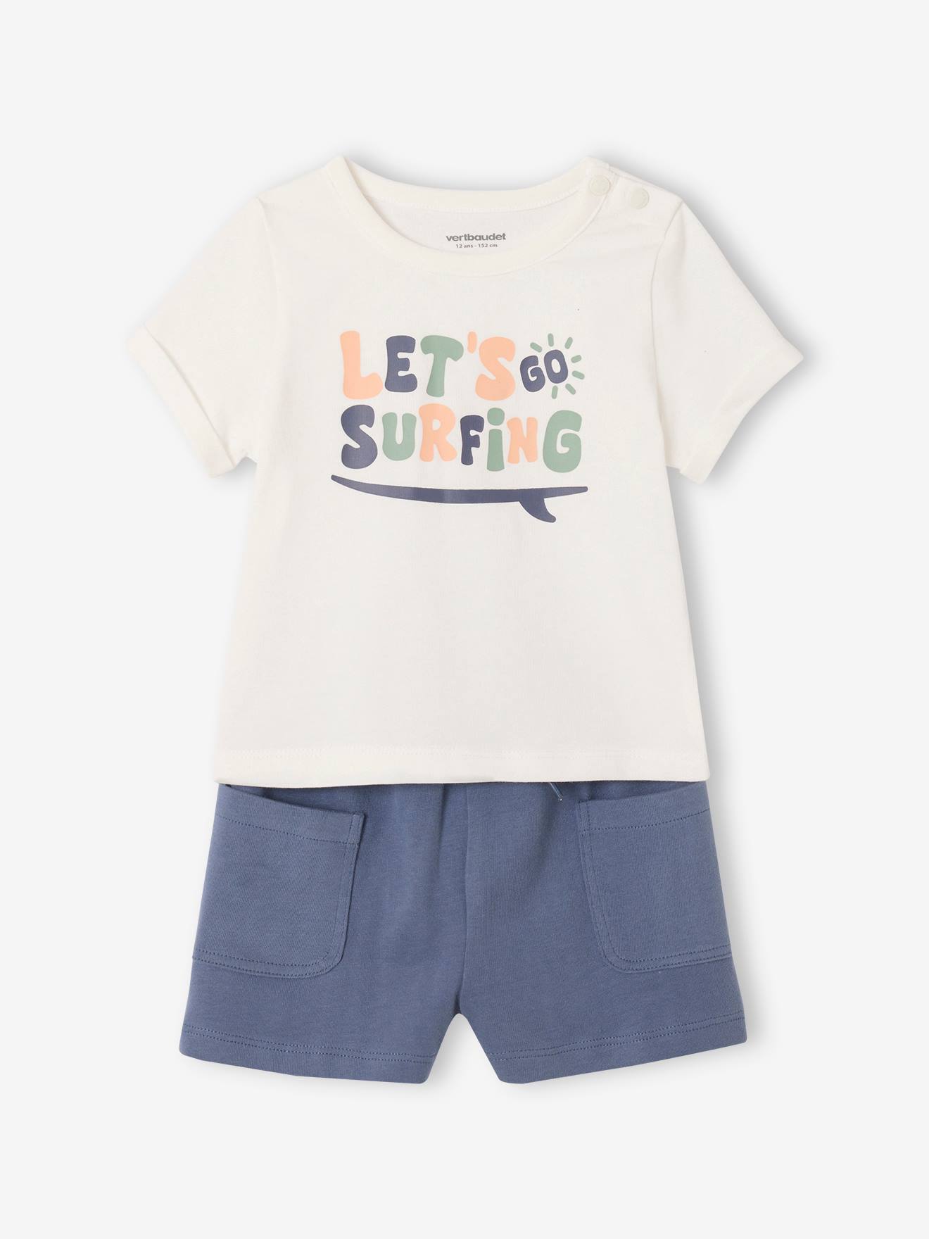 Printed T-Shirt & Shorts Set