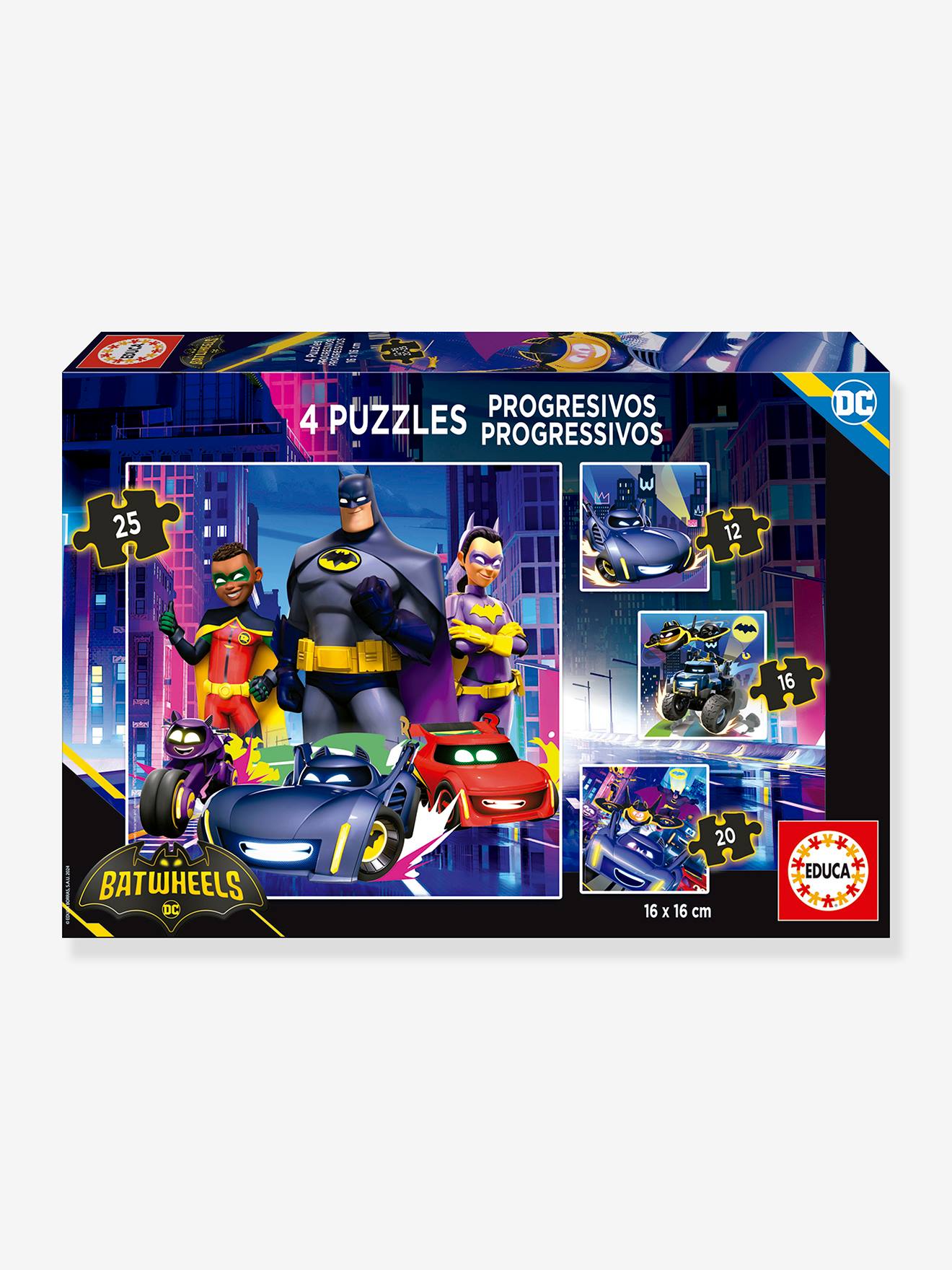 4-in-1 Batwheels 12 25