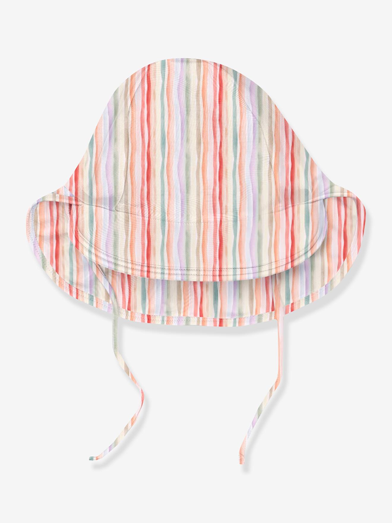 MATGUSTAS Printed UV Sun Hat for Baby Girls
