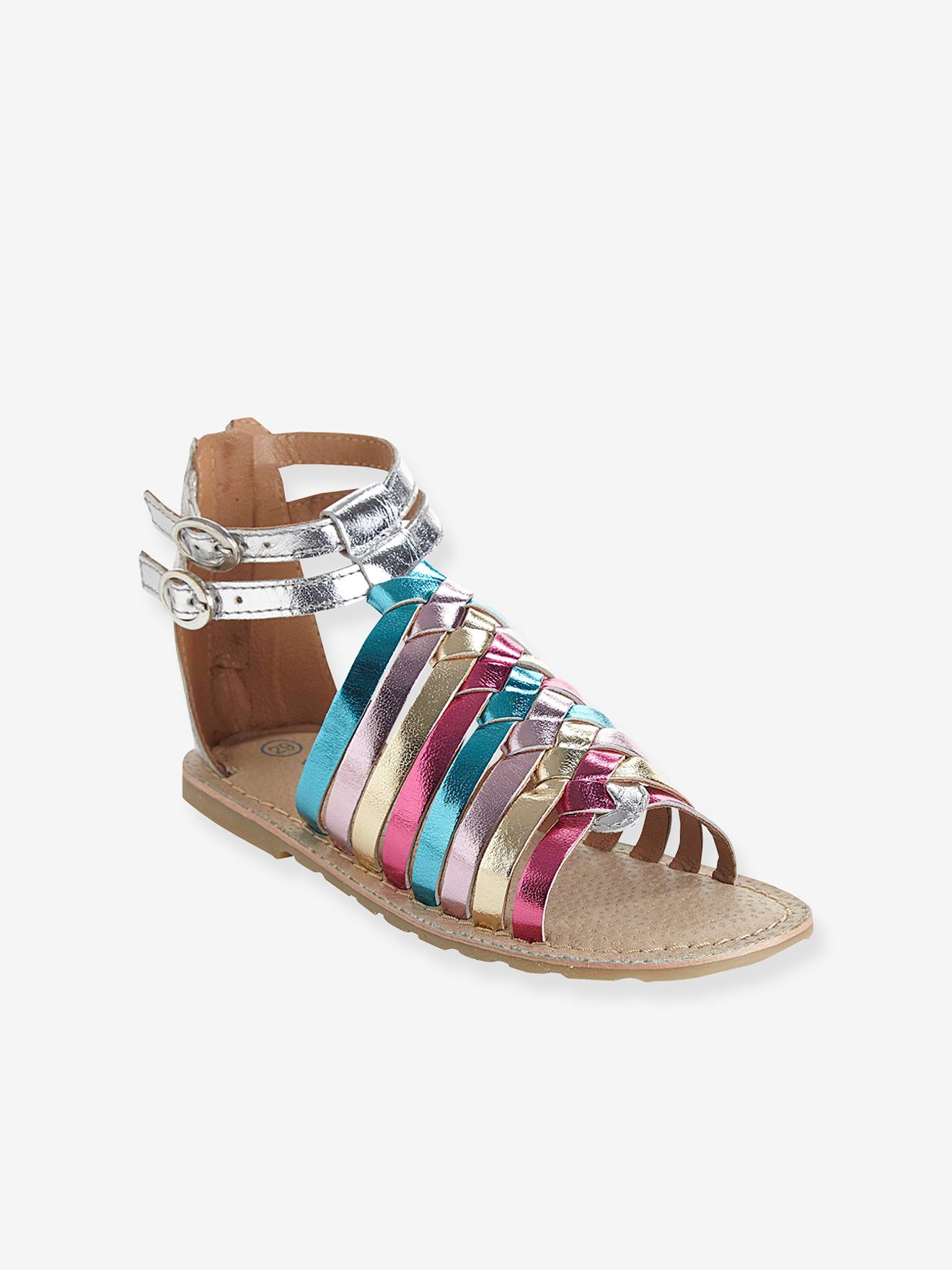 Girls Leather Sandals