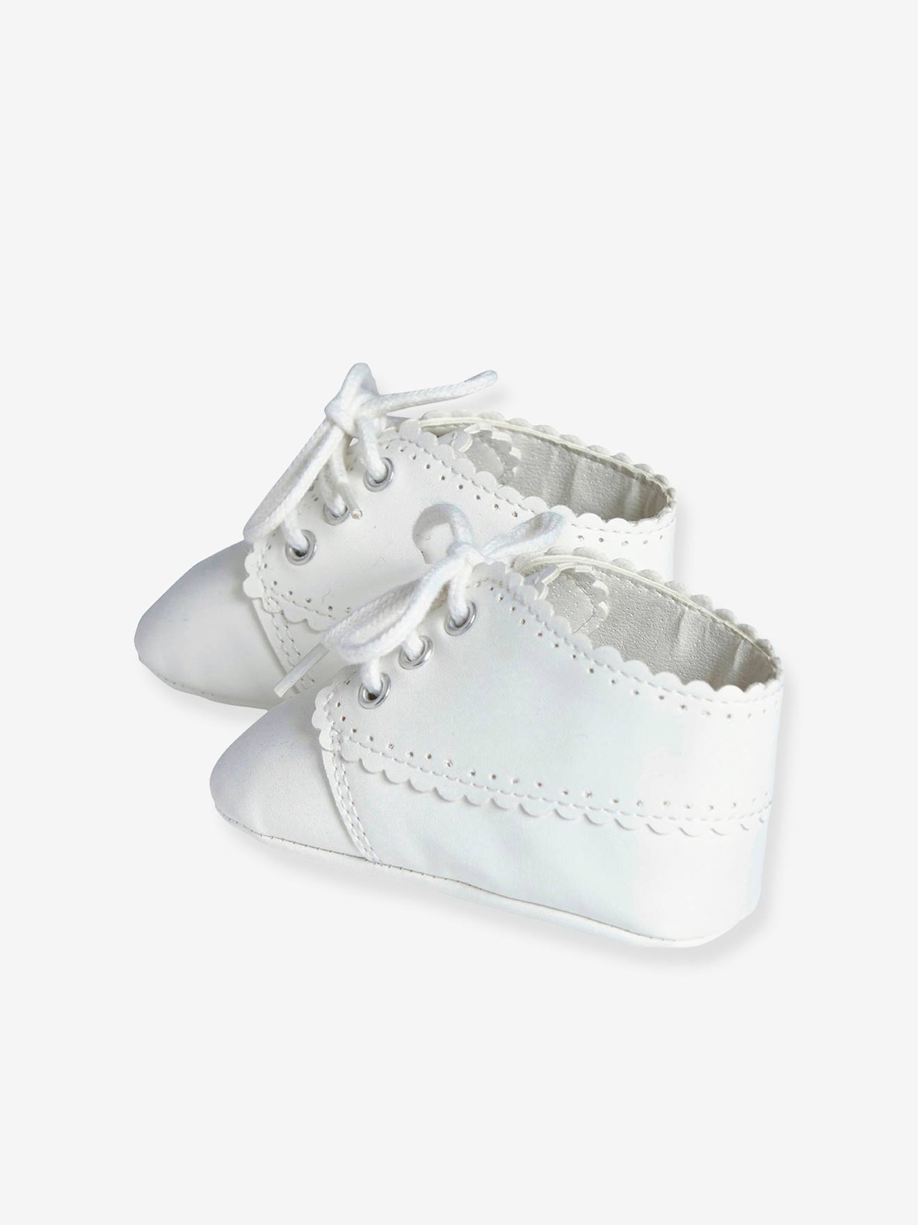 white soft shoes