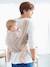 VERTBAUDET Wrap Baby Carrier Beige / stars+Grey marl 