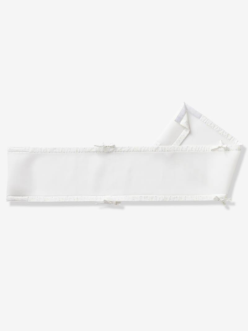Cot Bumper, Breathable, Night Stars white, Bedding & Decor Vertbaudet