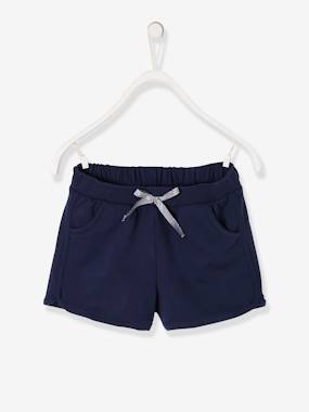 Girls Jogger Shorts Dark Blue