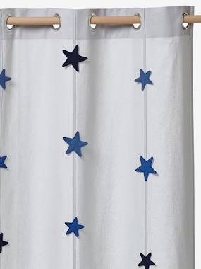 Boys Curtain Adventurer Theme light print